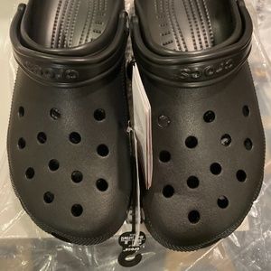 Black Crocs Size 12